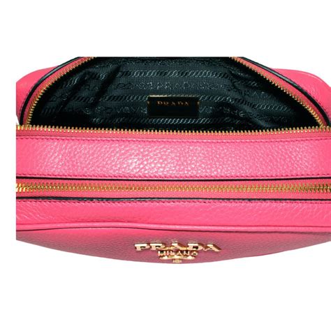 prada vitello phenix tote pink|Prada Women's Vitello Phenix 1bh079 Pink Leather Cross Body Bag.